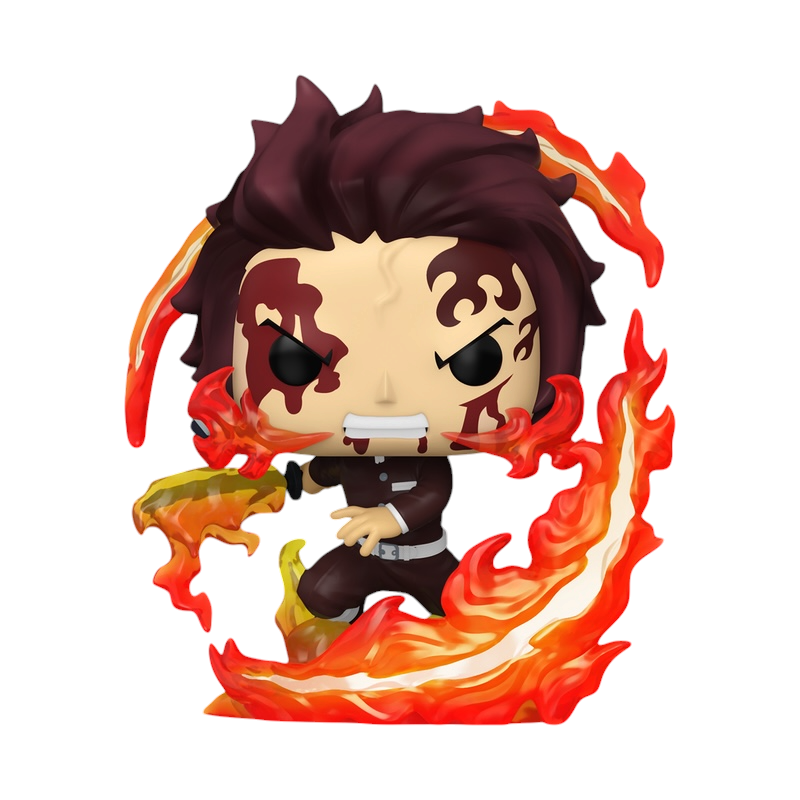 Funko Pop! Plus Tanjiro Kamado (Dancing Flash) #2041 — Demon Slayer Vinyl Figure