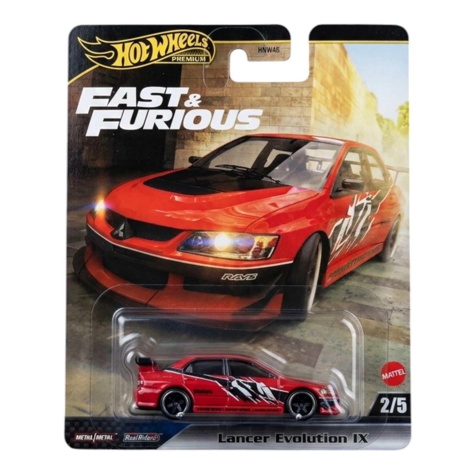 Hot Wheels Fast & Furious: 2003 Mitsubishi Lancer Evolution IX at Pop Us Collectibles