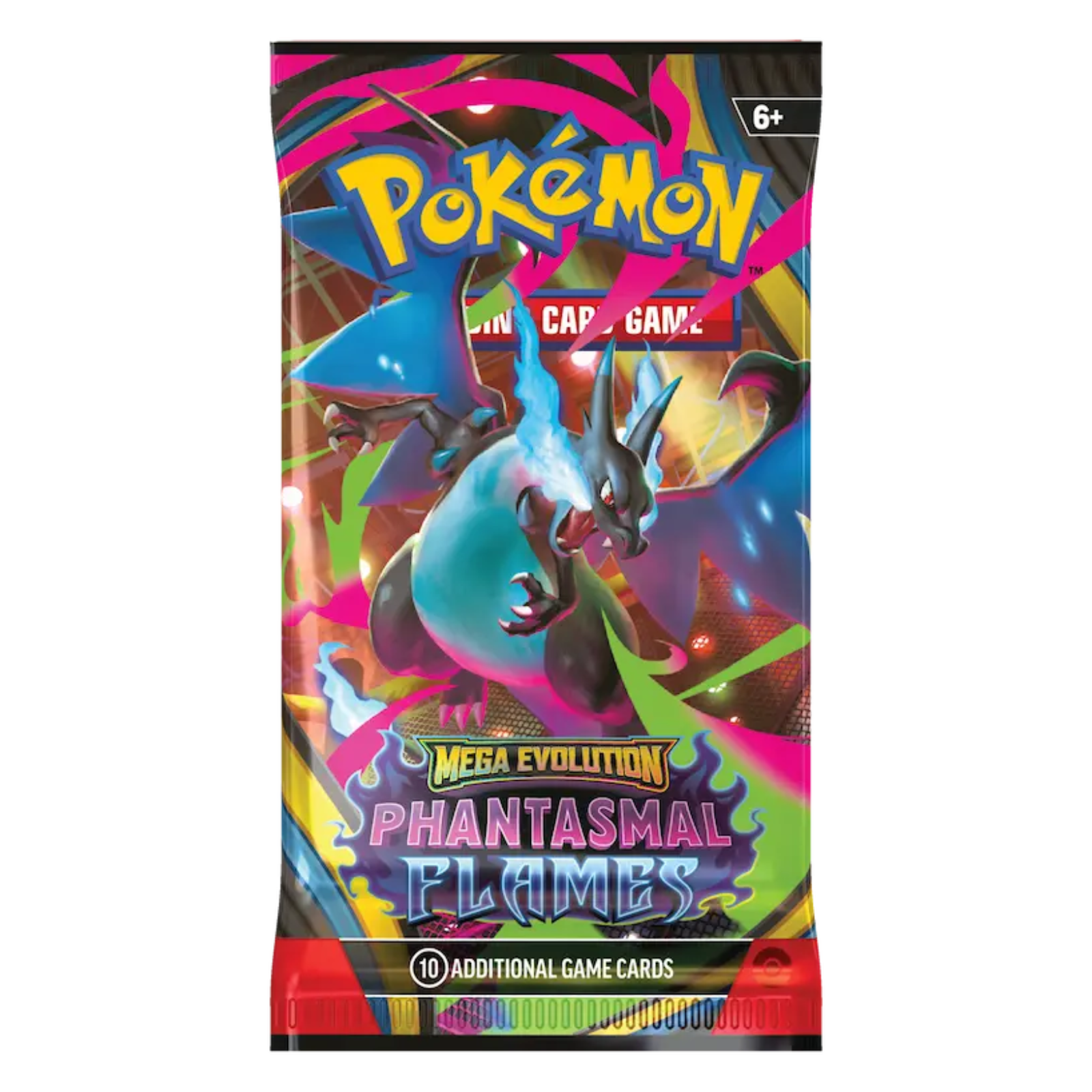 Pokémon TCG: Scarlet & Violet—Phantasmal Flames Booster Pack - 10 Cards (English)