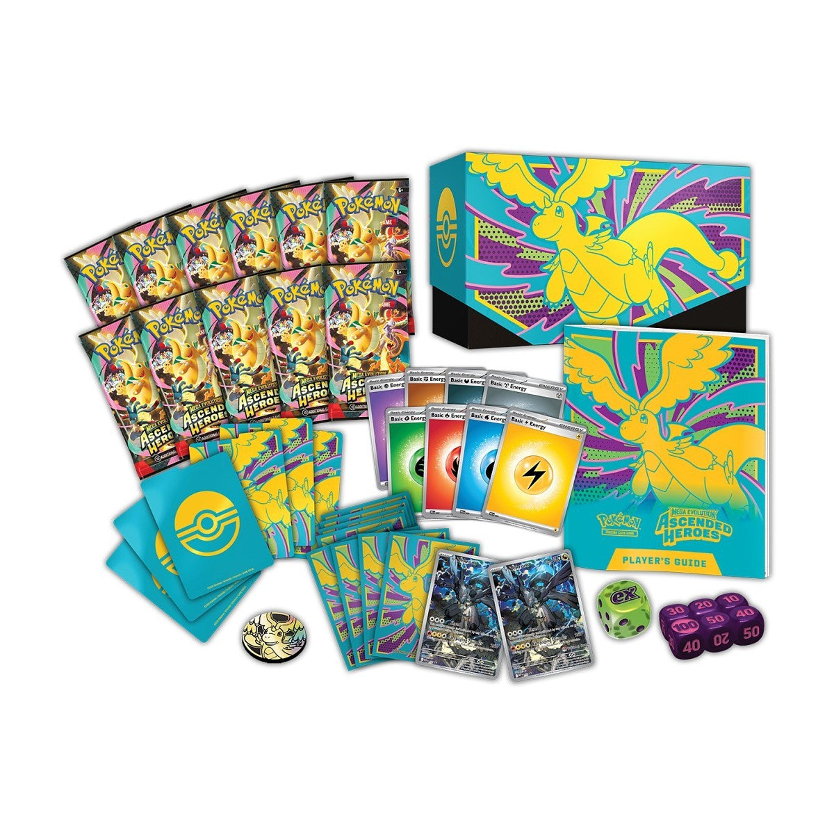 Pokémon TCG: Mega Evolution—Ascended Heroes - Pokémon Center Elite Trainer Box