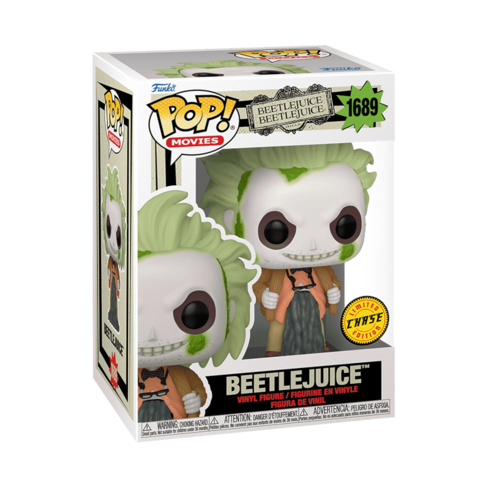 Funko Pop! Beetlejuice: Beetlejuice in Cardigan #1689