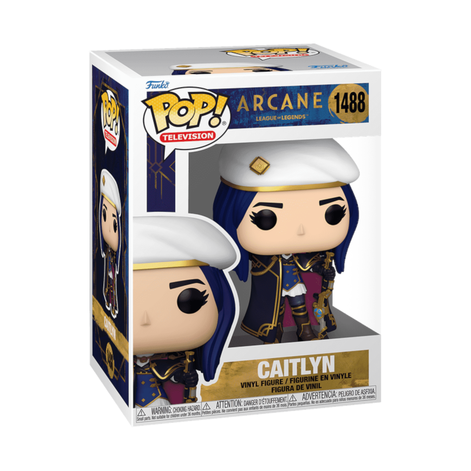 Funko Pop!!! Television: Arcane: League of Legends — Caitlyn Kiramman #1488 at Pop Us Collectibles