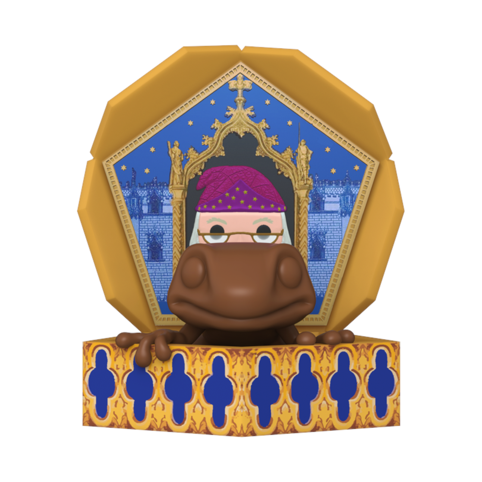 Funko Pop!! Harry Potter: Deluxe Chocolate Frog #178 product packaging view at Pop Us Collectibles