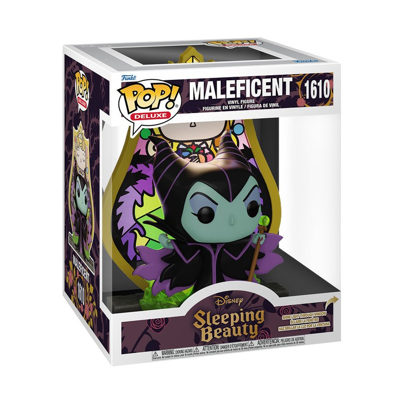 Funko Pop! Deluxe Disney Sleeping Beauty: Maleficent (Stained Glass) #1610