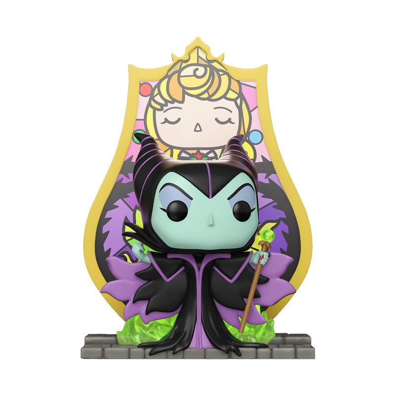 Funko Pop! Deluxe Disney Sleeping Beauty: Maleficent (Stained Glass) #1610