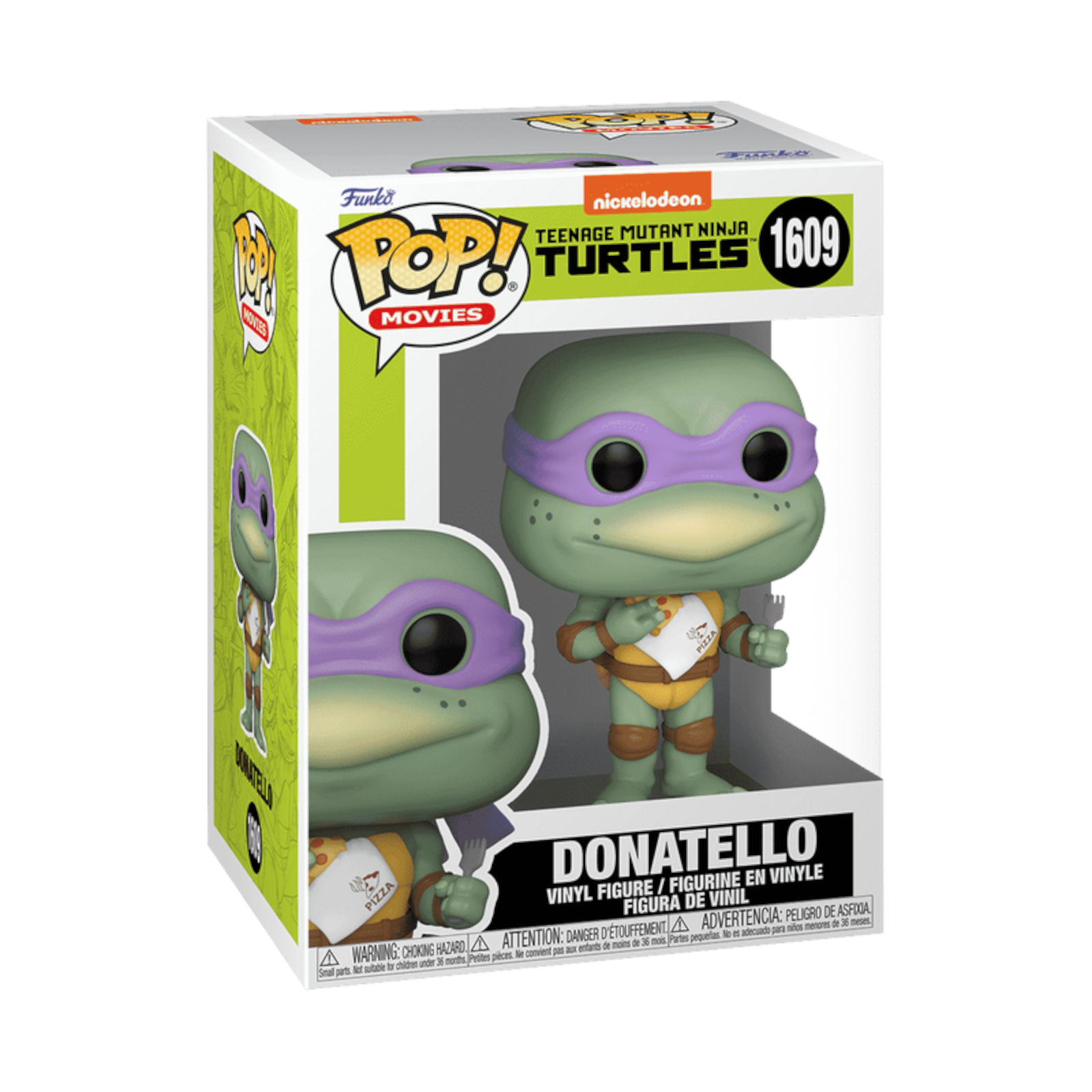 Funko Pop! Teenage Mutant Ninja Turtles: Donatello with Pizza Slice #1609
