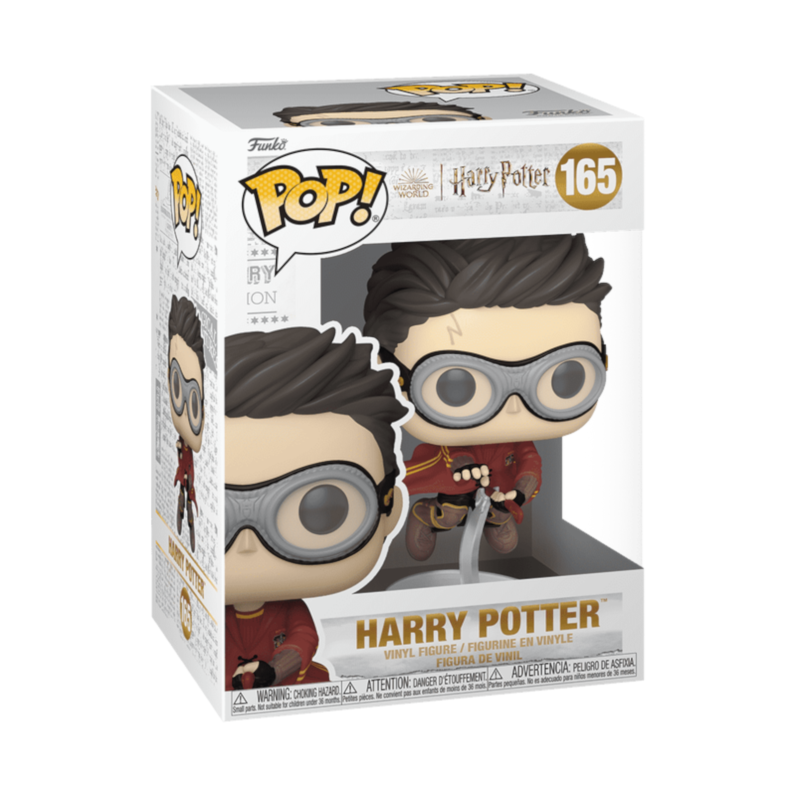 Funko Pop!!! Harry Potter: Harry Potter on Nimbus 2000 #165 at Pop Us Collectibles