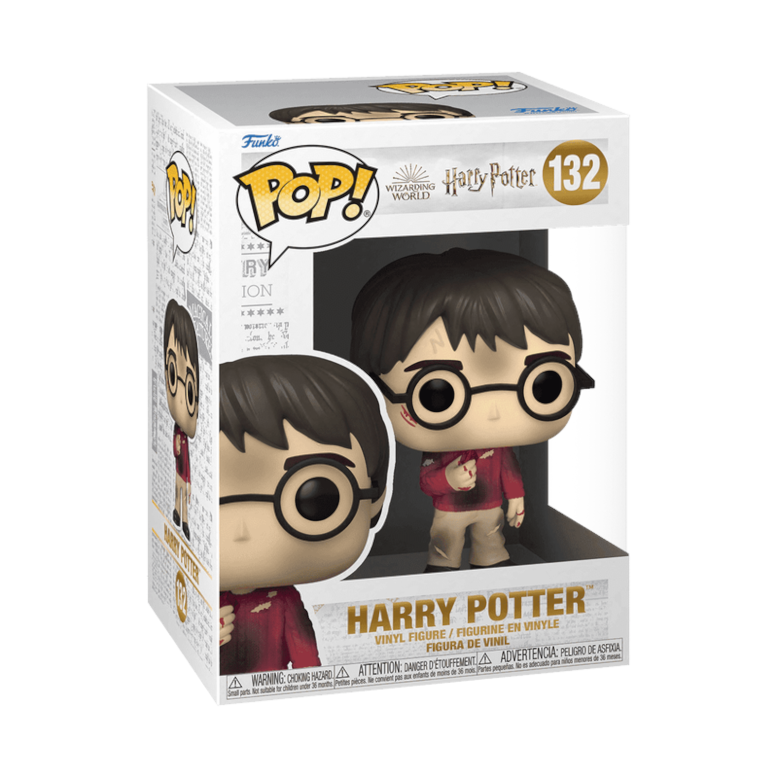 Funko Pop!!! Harry Potter: Harry Potter with Stone #132 at Pop Us Collectibles