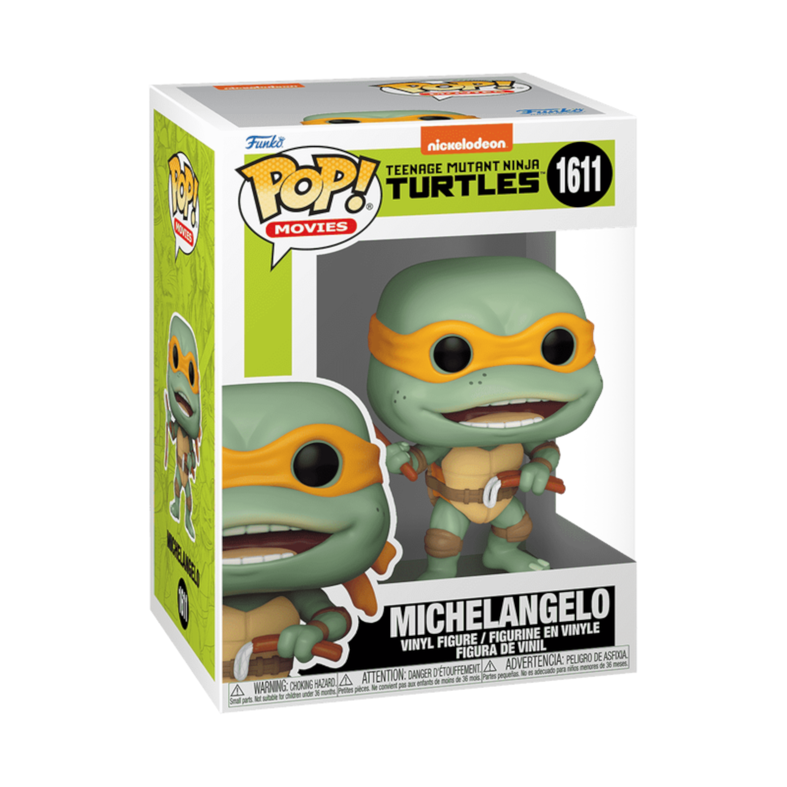 Funko Pop! Teenage Mutant Ninja Turtles: Michelangelo with Sausage Nunchuck #1611
