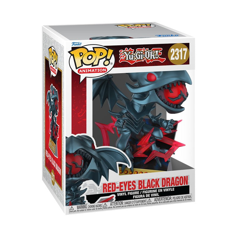 Funko Pop! Premium Red-Eyes Black Dragon #2317 Yu-Gi-Oh! in original box packaging