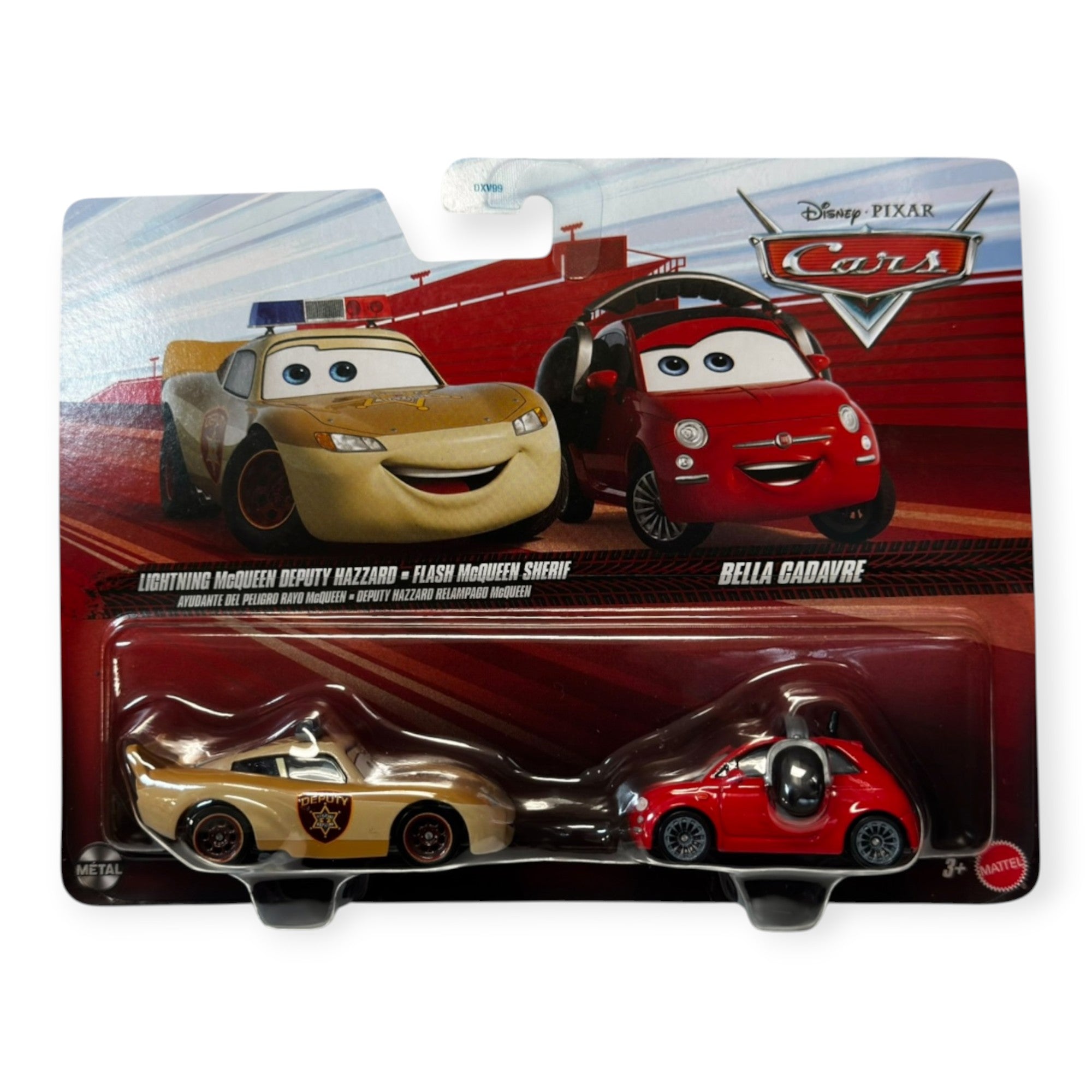 Disney Pixar Cars: Lightning McQueen & Deputy Hazzard 2-Pack at Pop Us Collectibles