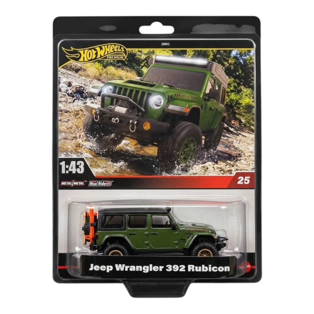 HOT WHEELS PREMIUM 1:43: JEEP WRANGLER 392 RUBICON - #25