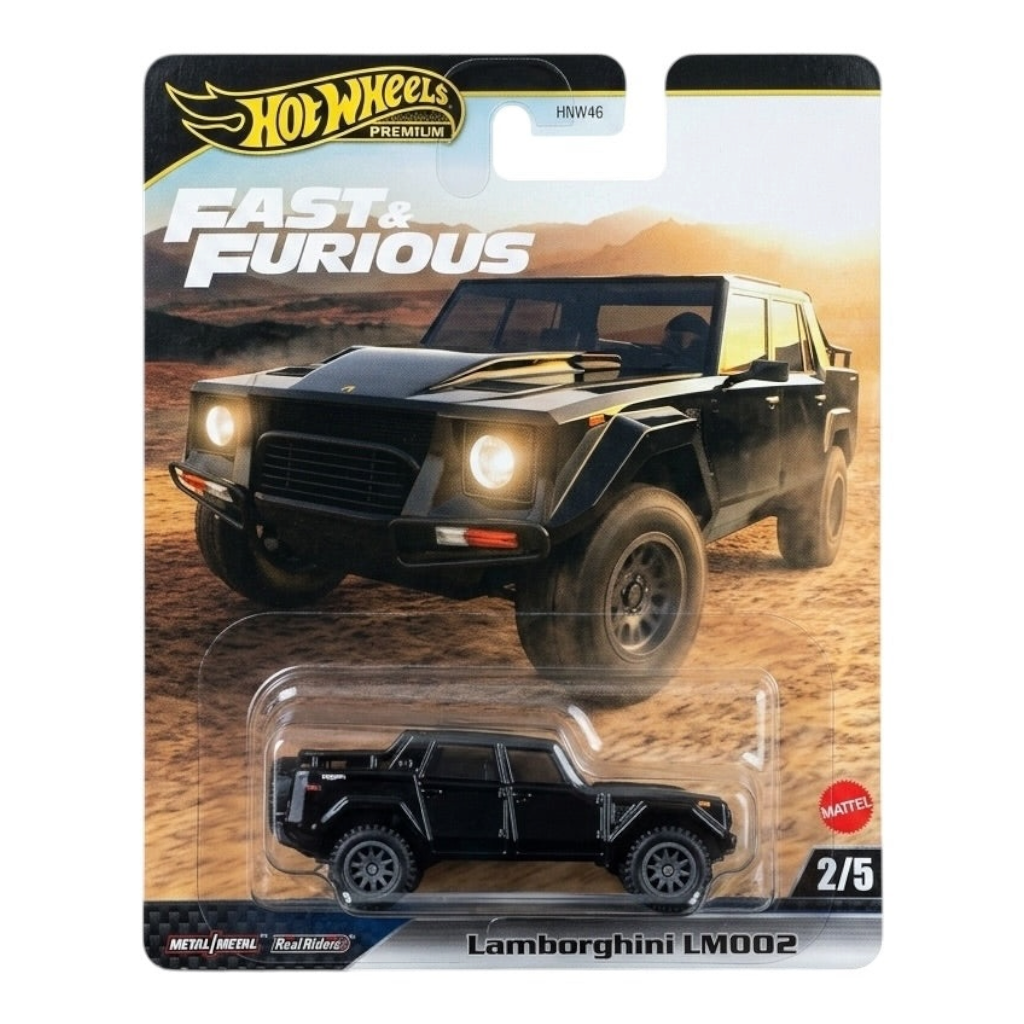 HOT WHEELS PREMIUM: LAMBORGHINI LM002 - FAST & FURIOUS 2/5