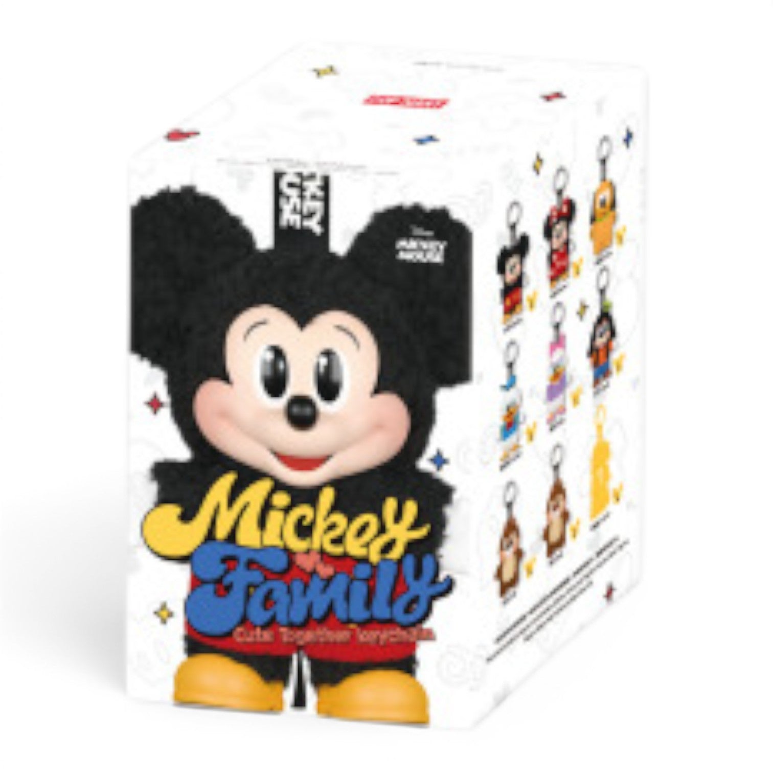 POP MART Disney Mickey Family Cute Together Keychain Series Blind Box