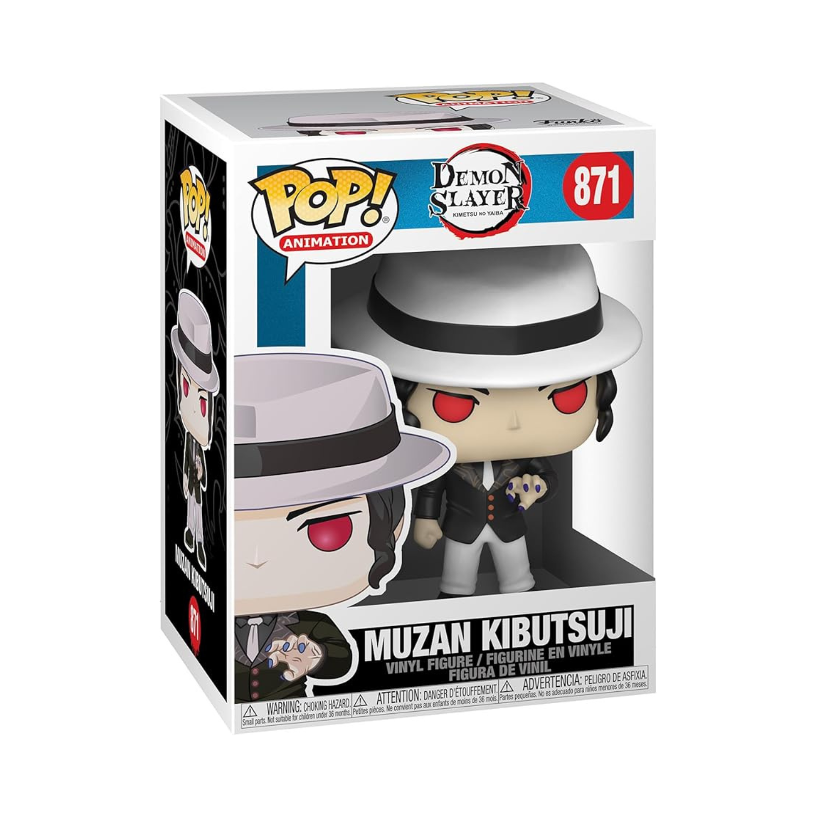 ¡Funko Pop! Cazador de demonios - Muzan Kibutsuji #871
