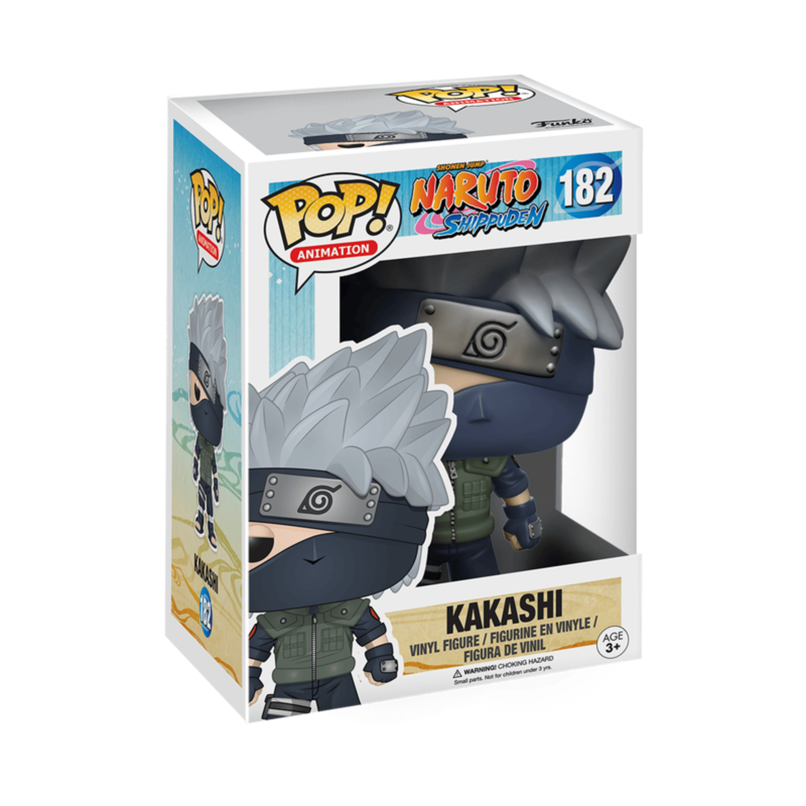 Funko Pop!!! Naruto Shippuden — Kakashi Hatake #182 at Pop Us Collectibles