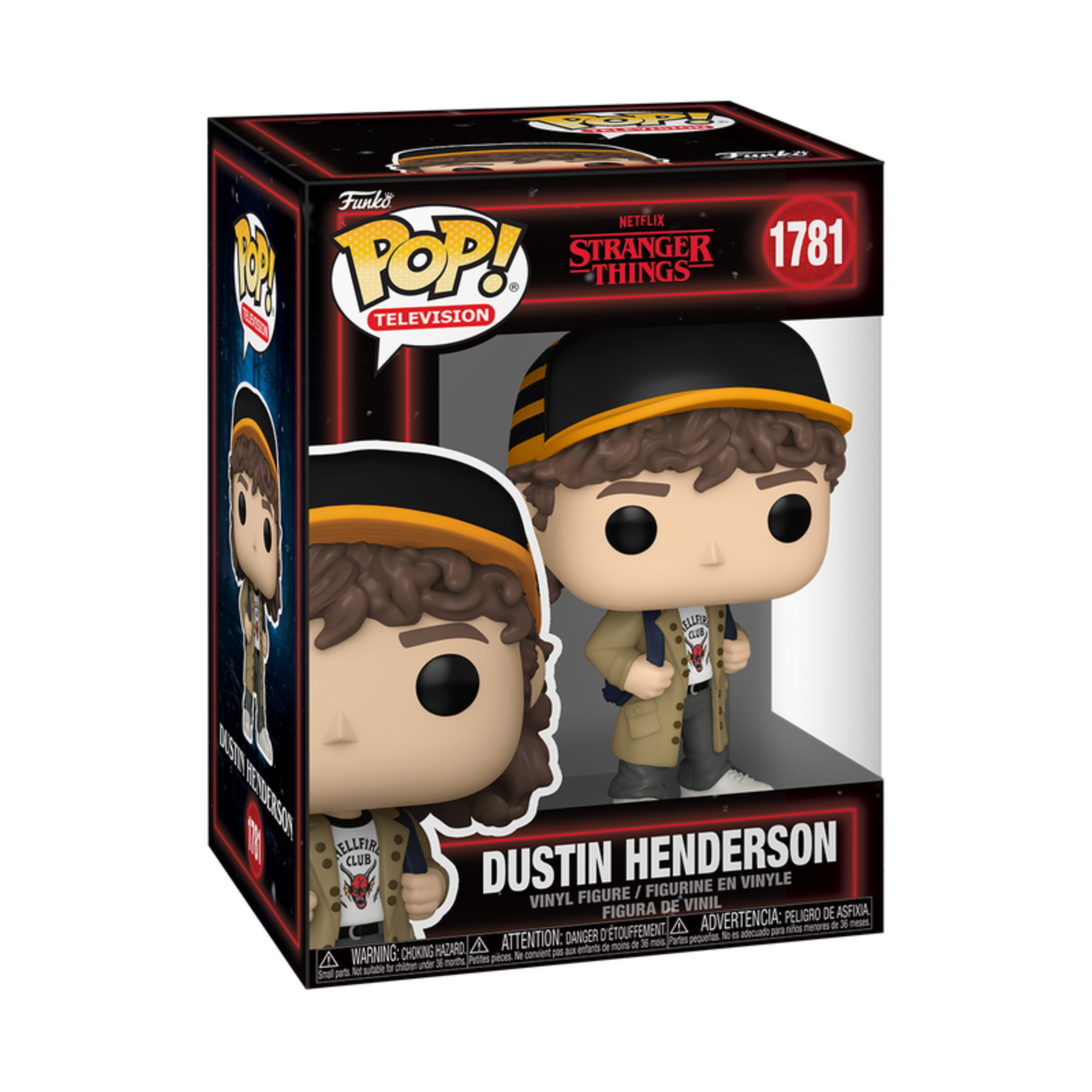Funko Pop! Television: Stranger Things - Dustin Henderson #1781
