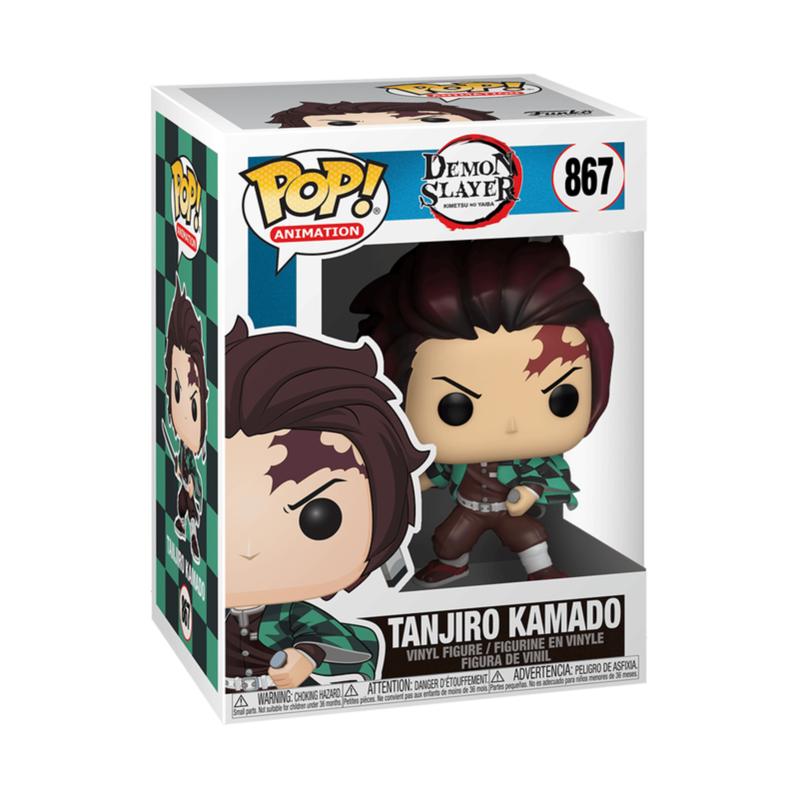 ¡Funko Pop! Cazador de demonios - Tanjiro Kamado #867
