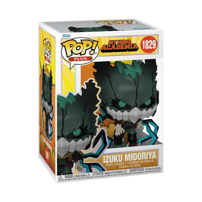 Funko Pop! vinyl figure packaging featuring Izuku Midoriya from My Hero Academia