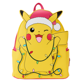 Loungefly Pokemon Santa Pikachu Christmas Lights