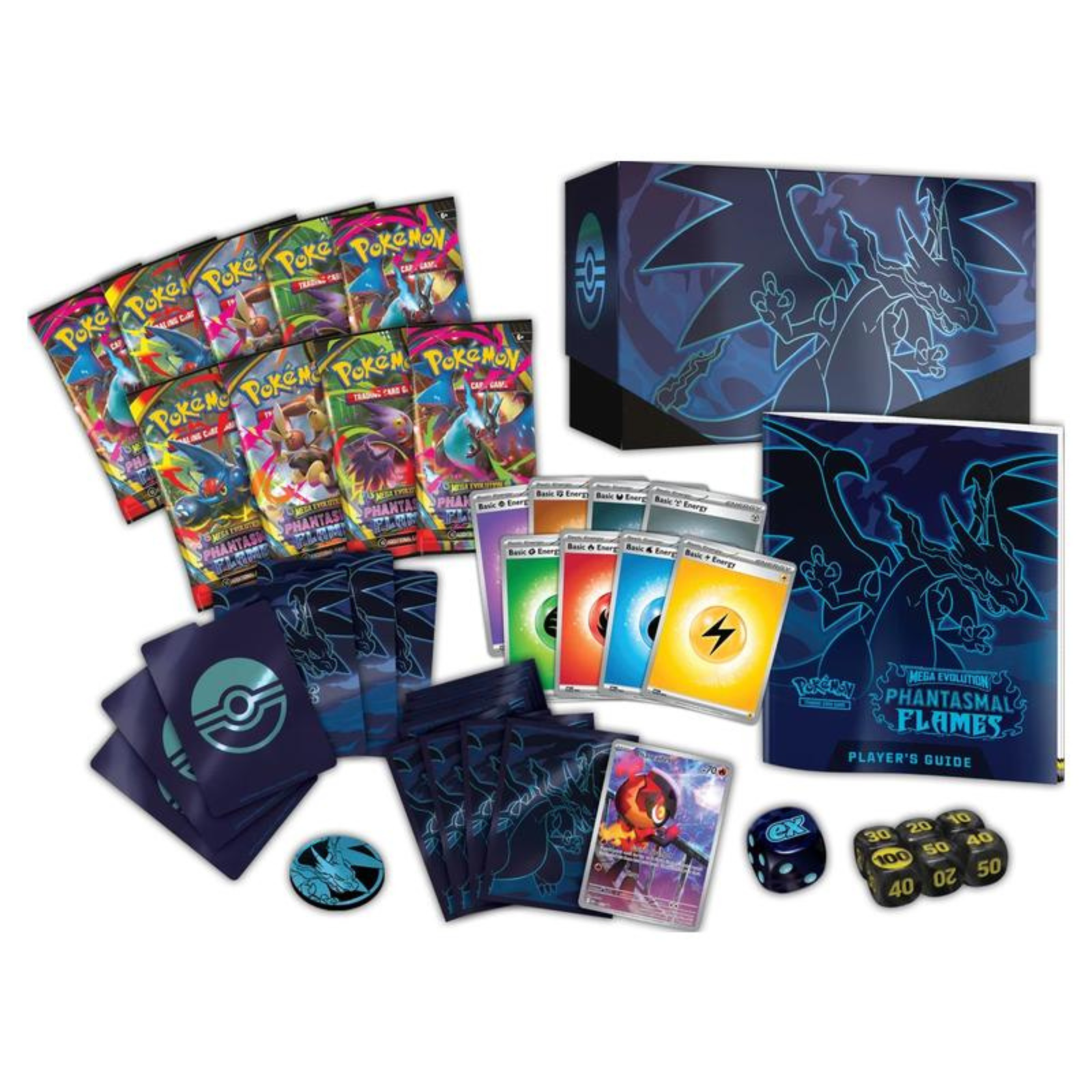 Pokémon TCG: Mega Evolution—Phantasmal Flames Elite Trainer Box (ETB)