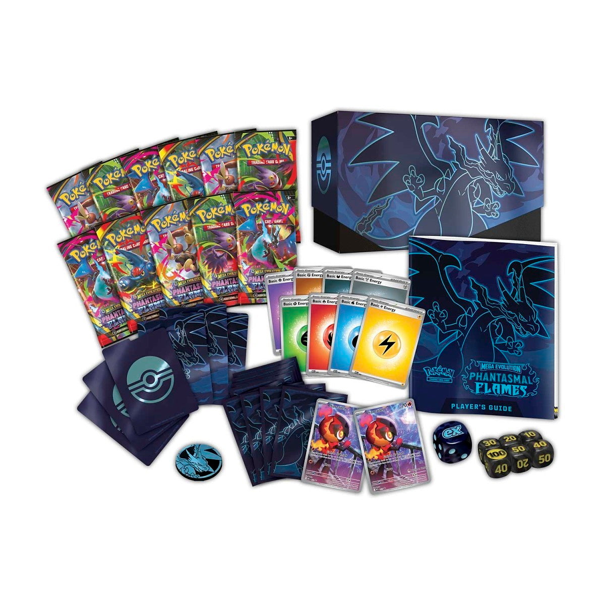 Pokémon TCG: Phantasmal Flames - Elite Trainer Box (ETB) Pokémon Center Exclusive