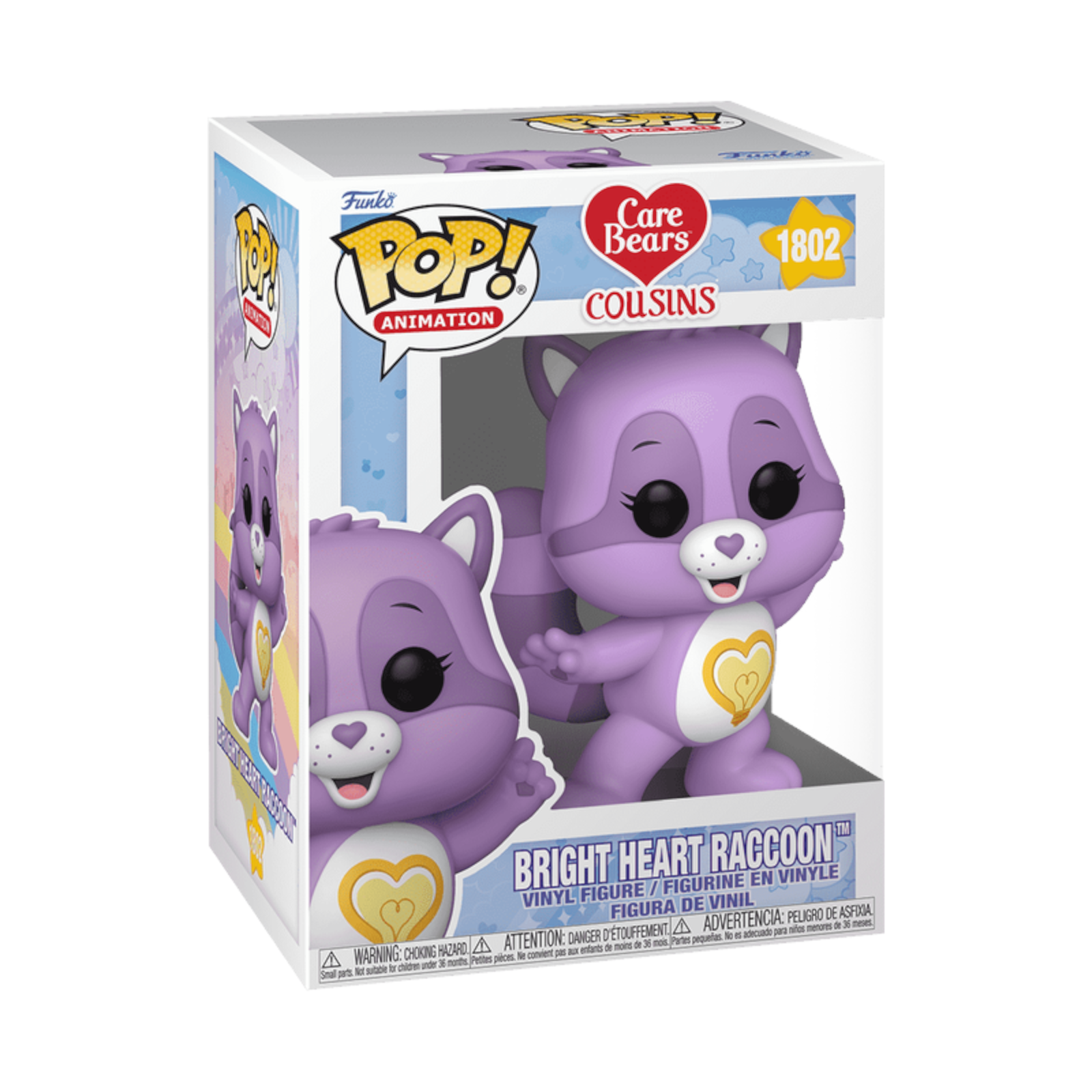 Funko Pop! Care Bears: Bright Heart Raccoon #1802
