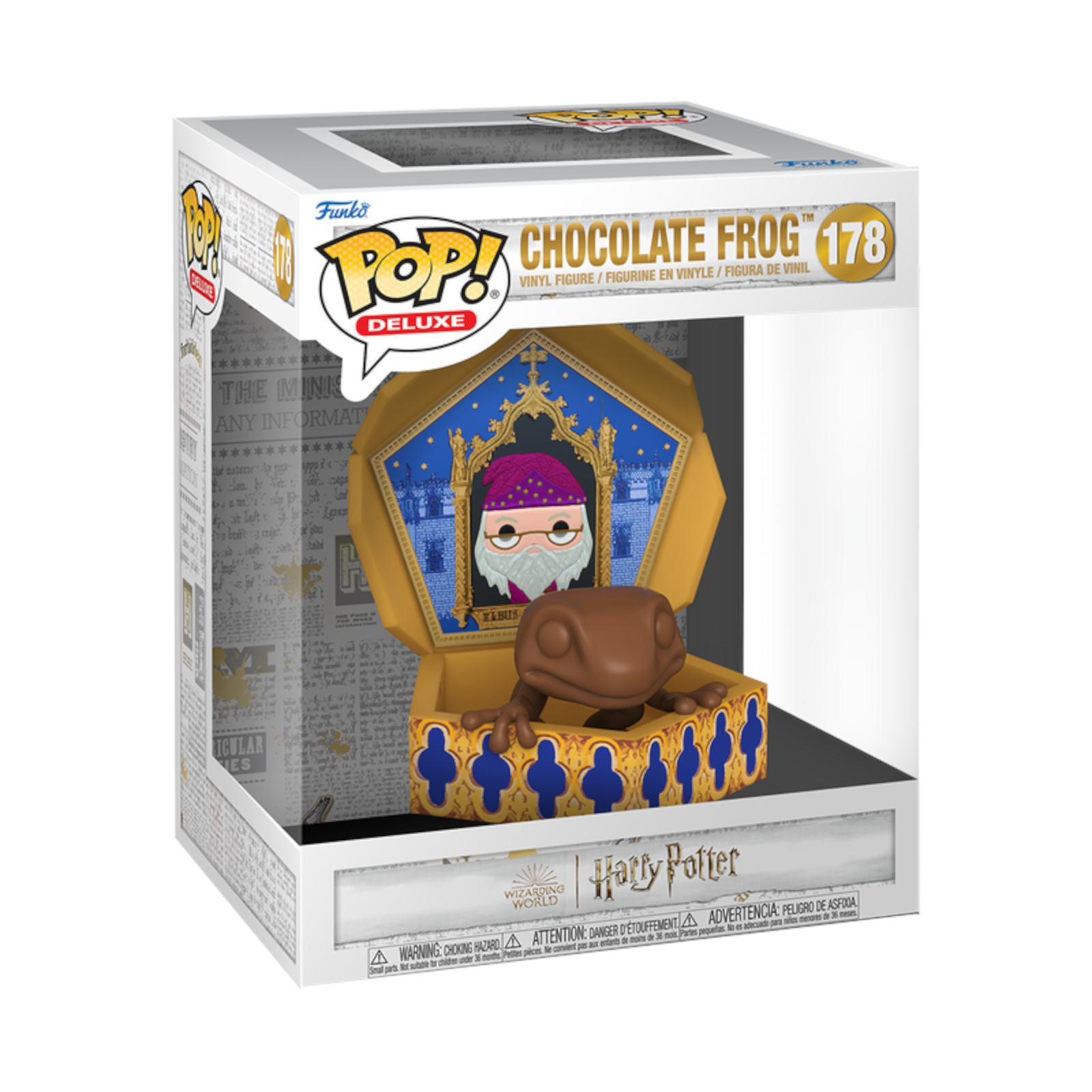 Funko Pop!!! Harry Potter: Deluxe Chocolate Frog #178 at Pop Us Collectibles
