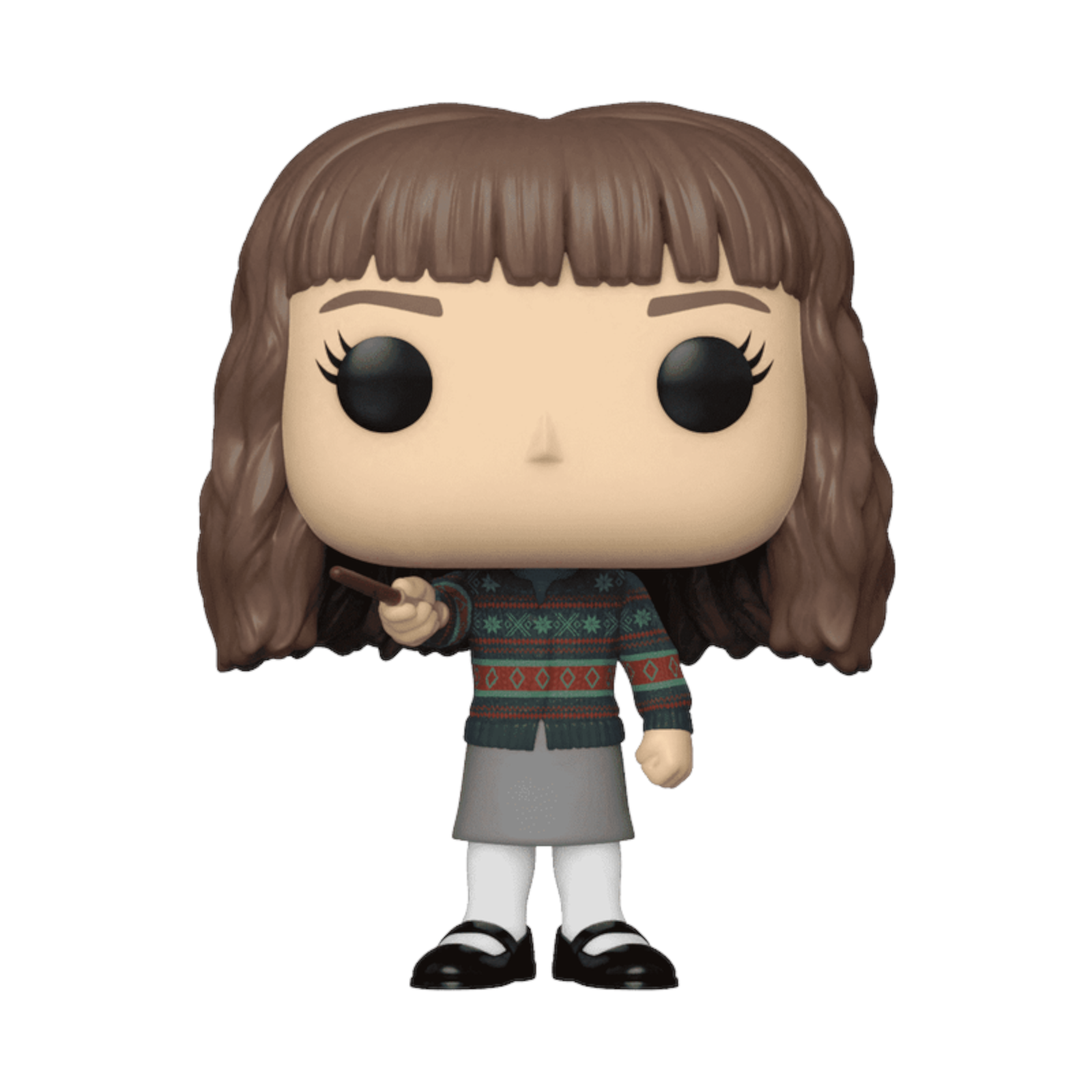 Funko Pop!! Harry Potter: Hermione Granger with Wand #133 product packaging view at Pop Us Collectibles