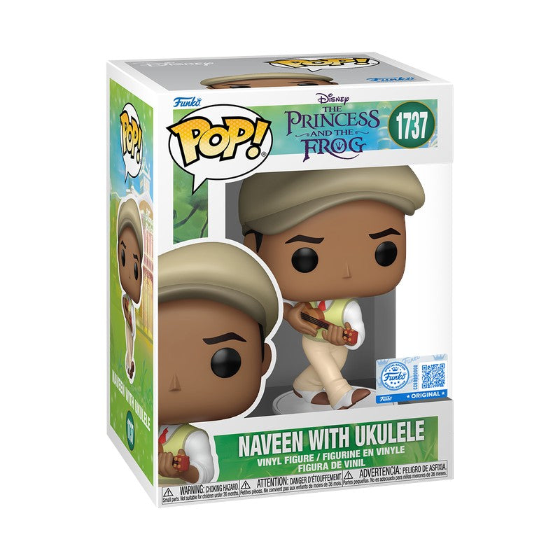 Funko Pop! Disney: Naveen with Ukulele #1737