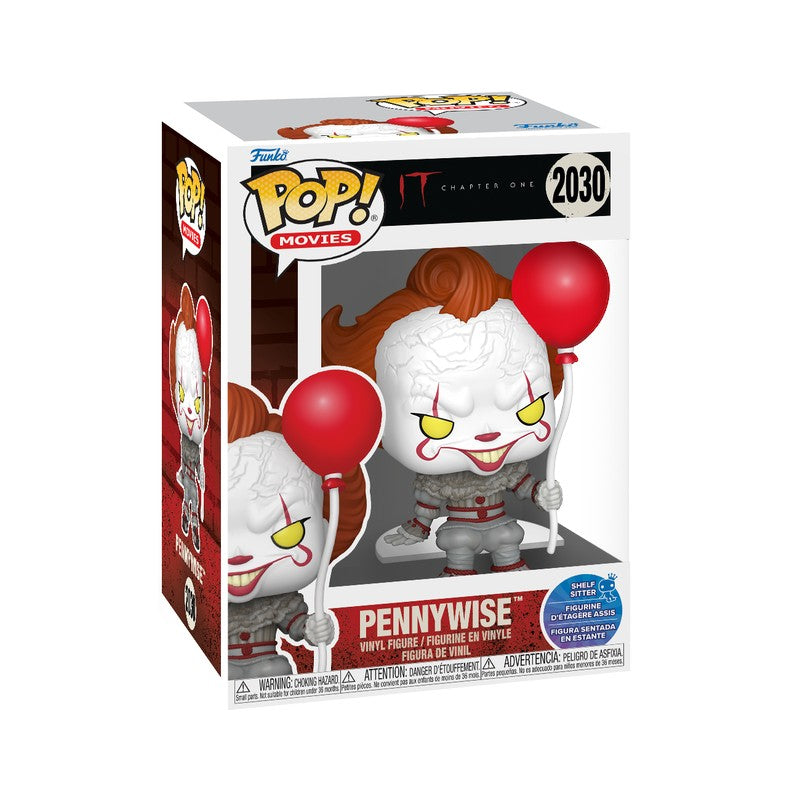 Funko Pop! IT Chapter One: Pennywise with Balloon (Shelf Sitter) #2030