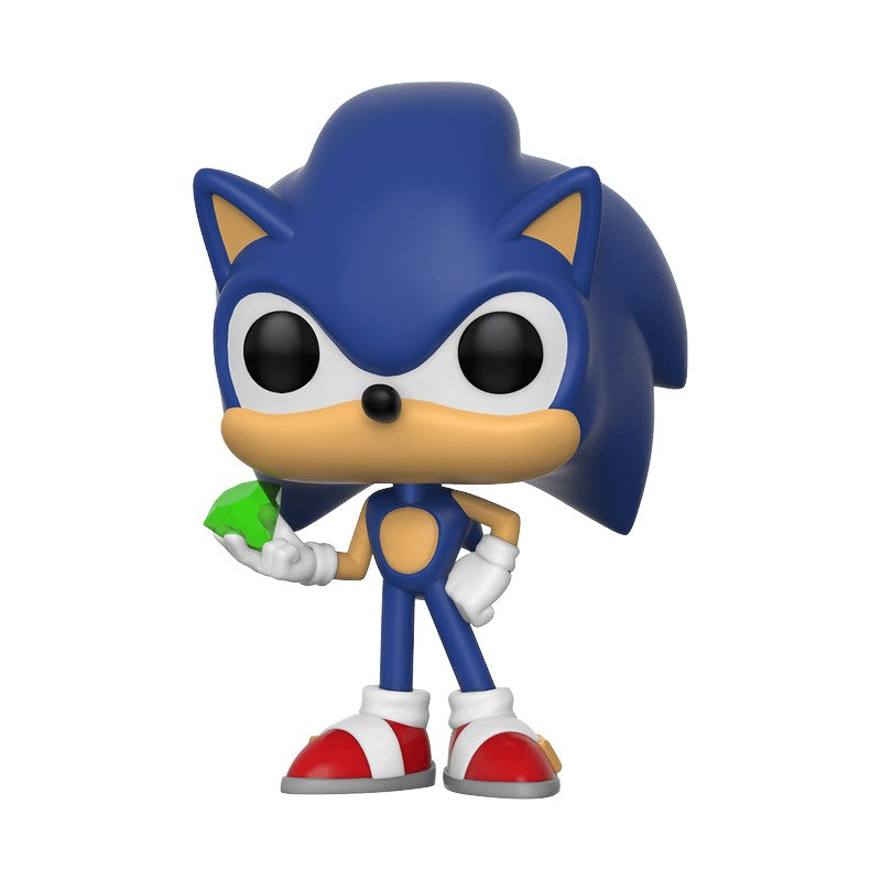 Funko Pop! Sonic the Hedgehog: Sonic with Emerald #284