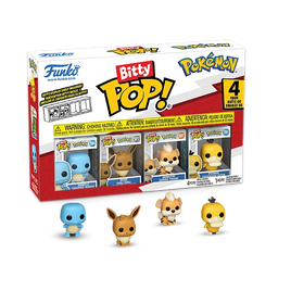 Funko Bitty Pop Pokemon Squirtle 4pk
