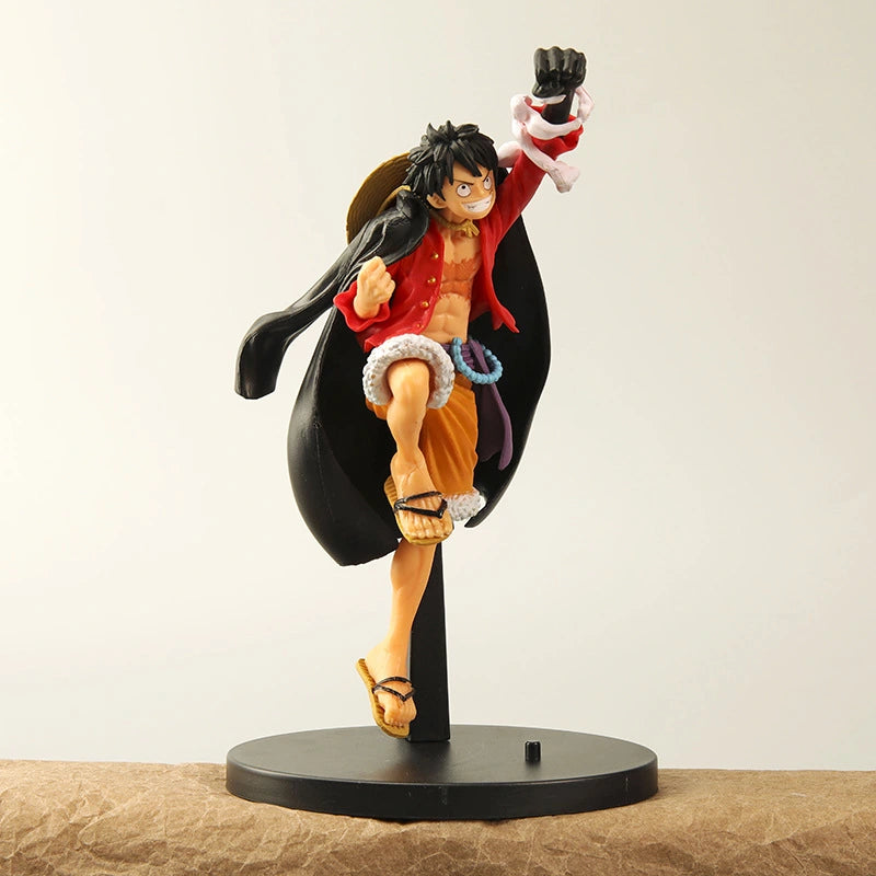 One Piece Luffy black hand statue figure