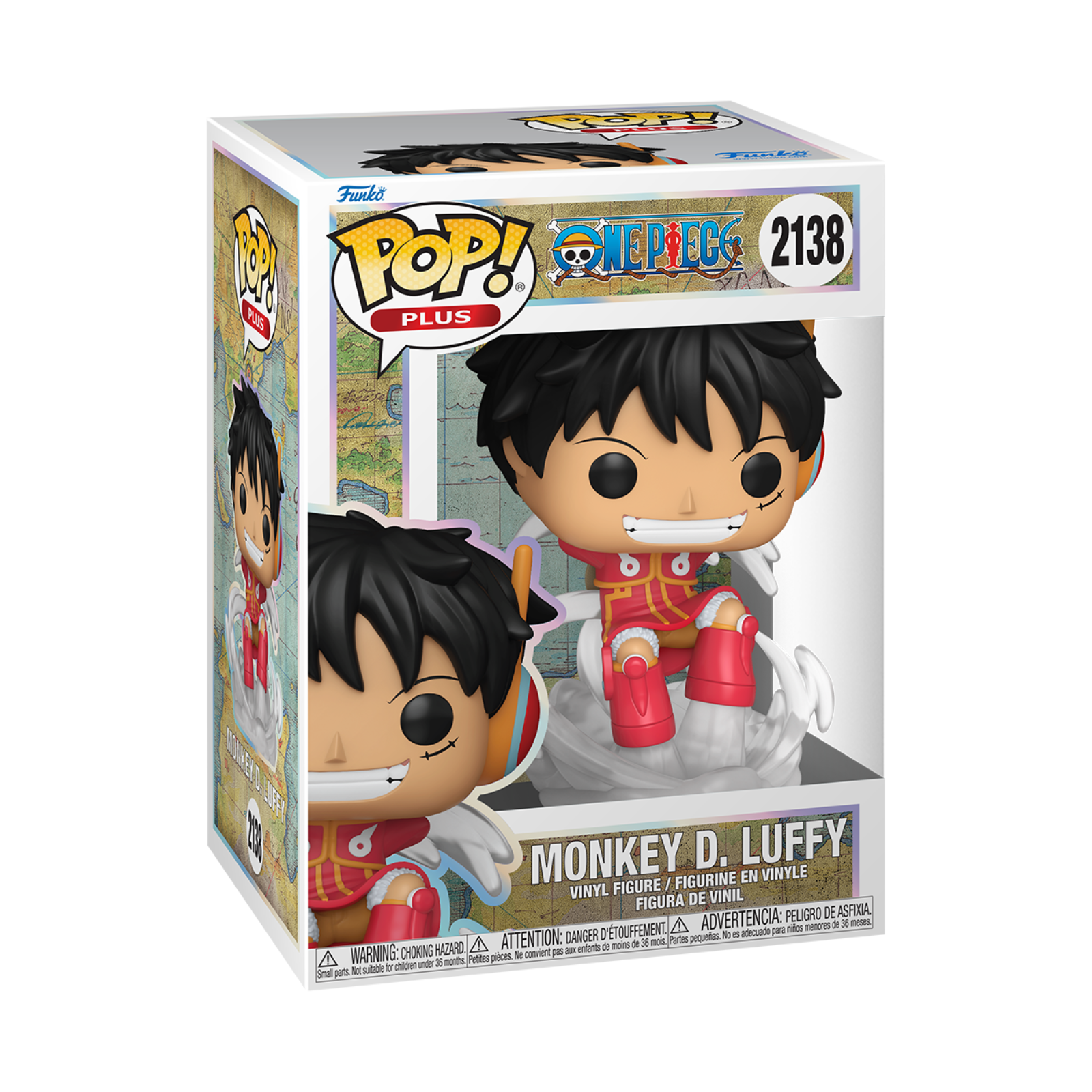 Funko Pop! One Piece - Monkey D. Luffy (Arco de Egghead) n.° 1742