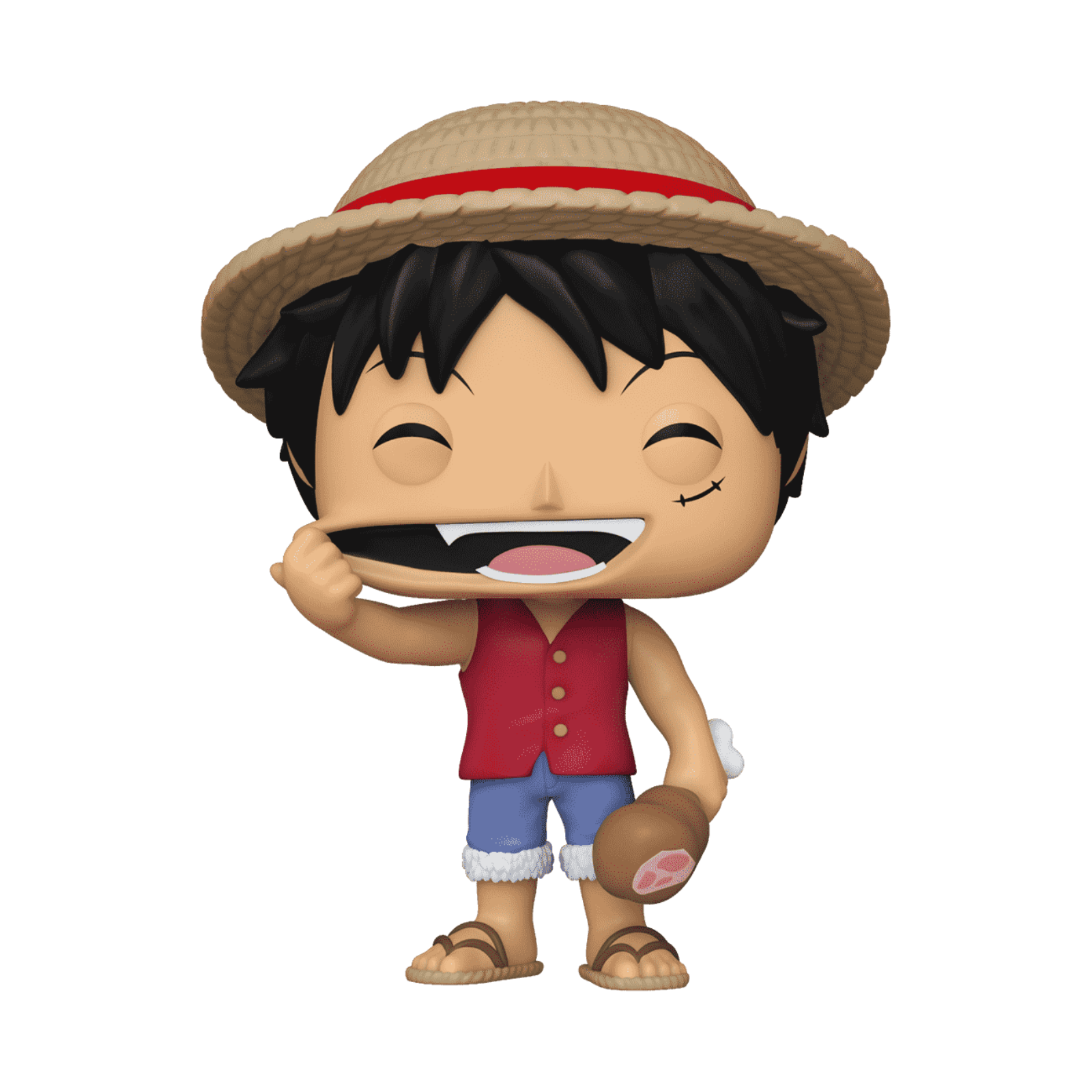 Funko Pop! One Piece - Monkey D. Luffy con carne n.° 1771