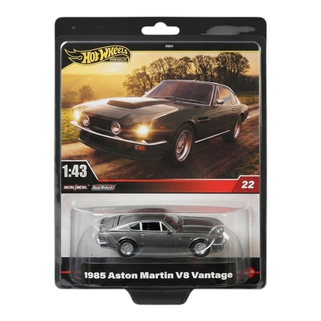 HOT WHEELS PREMIUM 1:43: 1985 ASTON MARTIN V8 VANTAGE - #22