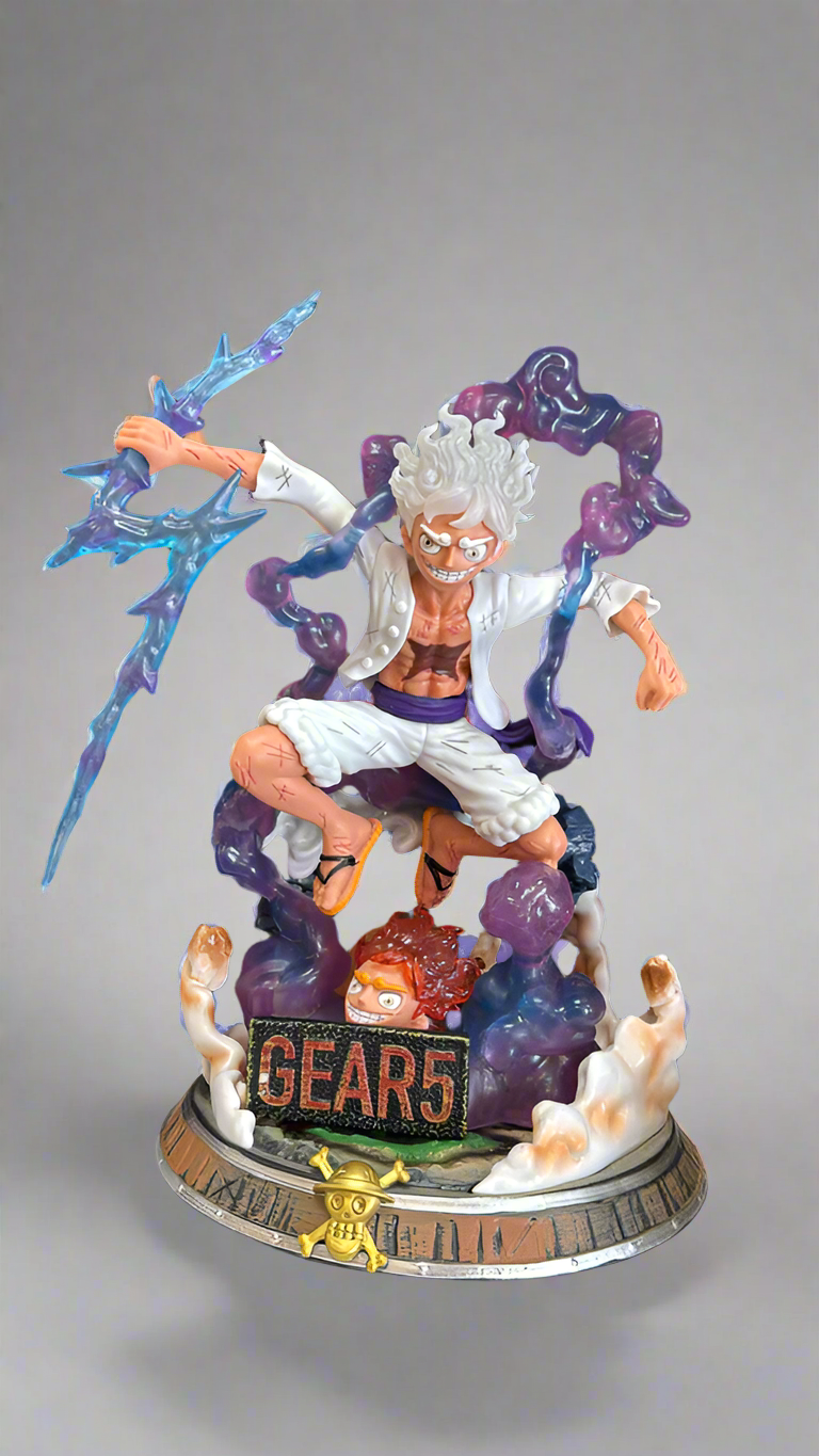 One Piece Luffy Gear Five Statue Figure 37.5 cm